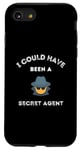 Coque pour iPhone SE (2020) / 7 / 8 Spy Secret Agent Movie Books Fan Reader Dad Père Mom