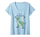 Disney Pixar Toy Story 4 Rex I'm A Hugger Colorful Portrait T-Shirt avec Col en V