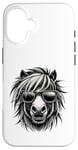 Coque pour iPhone 16 Shetland Pony s Funny Shetland avec attitude