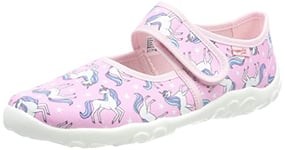 Superfit Bonny Slipper, Pink Multi Colored 5540, 4 UK