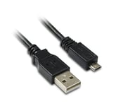 Metronic 470216 Cordon Micro USB 2.0 Noir