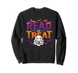 Read Or Treat Halloween Book Reading Lover Halloween Costume Sweatshirt