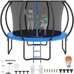 Mophorn - vevor Trampoline Exterieur Interieur 3 m Trampoline pour Enfants Charge Maximale 150 kg avec Filet de Securite a 360° Couverture de Mousse