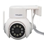 UK Plug Outdoor Camera IP66 2 Way Talk 110‑240V Full Color Night WiFi Sec