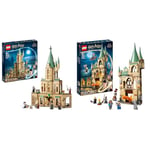 LEGO 76402 Harry Potter Poudlard : Le Bureau de Dumbledore, Jouet de Château & 76413 Harry Potter Poudlard : la Salle sur Demande, Jouet Château Fort avec Figurine Serpent de Feu Modulable