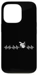 Coque pour iPhone 13 Pro Drums Heartbeat Musicien Groupes de musique Vintage Batterie Batteur