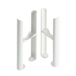 Traditional Radiator Feet for Milano 3 Column Radiator New Boxed