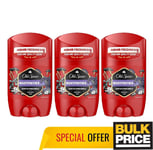 Old Spice Nuit Panthère Bâton Déodorant Alu-Free 50ml 3-pack