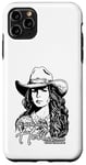 Coque pour iPhone 11 Pro Max Je suis le seul enfer que ma mère ait jamais élevé, cowgirl