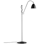 Bestlite BL3 S Golvlampa, Krom/Svart