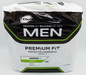 TENA Men Premium Fit Level 4 Large - Pack of 10 - Maximum Protection & Discreet