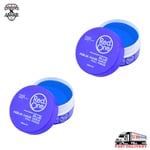 2 X  RED ONE AQUA HAIR GEL WAX FULL FORCE - MAXIMUM CONTROL - BLUE - 150ML