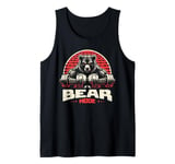 Bear Mode Workout Exercise Lifting Weights Strong Gym Tank Top