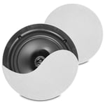 Power Dynamics 2-Room PD NCBT601 Wireless Bluetooth Ceiling Speaker System