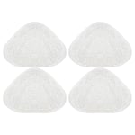 4PCS Steam Mop Pads for   Vacuum Cleaner Washable Reusable Triangle7832