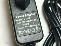 EU 5V AC Adaptor Charger for HANNSPREE HANNSPAD HSG1248 7" Android Tablet
