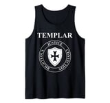 Templar Virtues of the Knights Templar Shield Tank Top