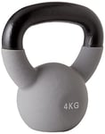 UPFIT - Haltère 4kg, kettlebell - A l'unité - Prise en main facile et confortable - Forme étudiée afin de pouvoir faire différents exercices polyvalents - Fabriquée en fonte pour résistance fiable