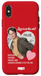 Coque pour iPhone X/XS The Office Dwight Love Is In The Air? False