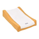 BÉABA, Housse pour Matelas à Langer avec Serviette Amovible Sofalange, 100 % Coton Nid d'Abeille, Eponge Moelleuse, Impermeable, Confort Optimal, Tissus Certifiés Oekotex , Miel