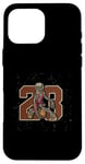 Coque pour iPhone 16 Pro Max Skeleton Playing Basketball It's Too Late to Play Sports