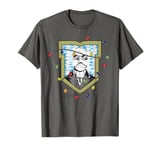 Universal Monsters The Invisible Man Christmas Lights Crest T-Shirt