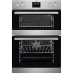 AEG 6000 SurroundCook Built In Oven, DCB535060M, 61L, Catalytic Self Clean, LED Display, Multilevel Cooking, Stainless Steel, Anti-fingerprint, Grill, Pizza, AirFry Setting, Defrost, A+