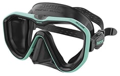 SEAC Appeal, Made in Italy single lens diving mask with 3D buckle directly to the skirt