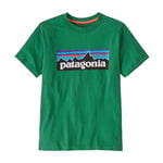 Patagonia Kids P-6 Logo T-Shirt Gather Green XL (14år)