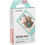 Fujifilm Instax Mini Instant Film Single Pack (10 Shots): Sky Blue