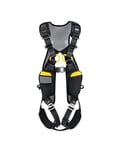 Petzl Newton Easyfit Harnais Taille 2, Noir/Jaune (Eu)