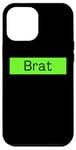 iPhone 15 Plus Green Brat Case