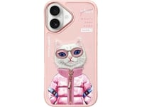 Nimmy Apple Iphone 16 6,1" Fodral För Telefon Rosa Cool&Amp Cute 2.0 Cat