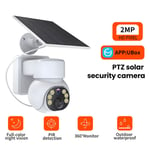 Merkmak - Camera de Surveillance solaire sans fil Q18 4G 2MP 1080P WiFi Detection de mouvement pir Vision nocturne infrarouge Batterie au lithium