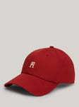 Tommy Hilfiger Distinct Organic Cotton Baseball Cap, Red