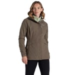 Craghoppers Womens Caldbeck Waterproof Jacket With Hood, Wild Olive, 8 EU