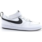 Chaussures enfant Nike  Court Borough Low 2 (PSV) Sneaker White Black BQ5451-104