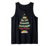 Video Game Controller Xmas Lights Video Game Christmas Tree Tank Top