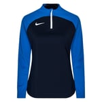 Nike Träningströja Dri-FIT Academy Pro Drill - Navy/Blå/Vit Dam, storlek X-Small