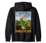 Saint Jude the apostle, patron saint of lost causes Zip Hoodie