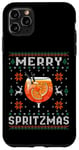 Coque pour iPhone 11 Pro Max Merry Spritzmas X HO HOLY APEROLY XMAS CLUB Noël