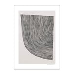 Poster & Frame - The Poster Club x Leise Dich Abrahamsen poster 30x40 cm curves black