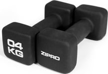 Zipro Dumbbell Zipro Neoprene Dumbbells 4 Kg Set Of 2