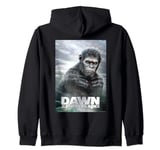 Dawn of the Planet of the Apes Caesar in Paint Movie Poster Sweat à Capuche