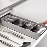 Joseph Joseph DrawerStore Compact Cutlery Organiser Grey