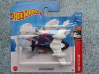 H2231 WATER BOMBER red blue white fire plane Hot wheels 2022 231/250 CaseN