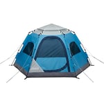 Coleman Tente de Camping Camp Burst pour 4 Personnes Unisexe, Bleu océan