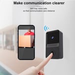 Smart Doorbell Camera Abs Wireless Household 480P 800Mah Rechargeable Security C