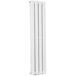 Blumfeldt - Radiateur Eau Chaude Design, Radiateur Vertical Eau Chaude pour Chauffage Maison, Faible Conso d'Energie, Silencieux, Chauffage Mural