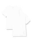 Levi's Men's Big & Tall 2-Pack Tee T-Shirt White/ White (White) 2XL -